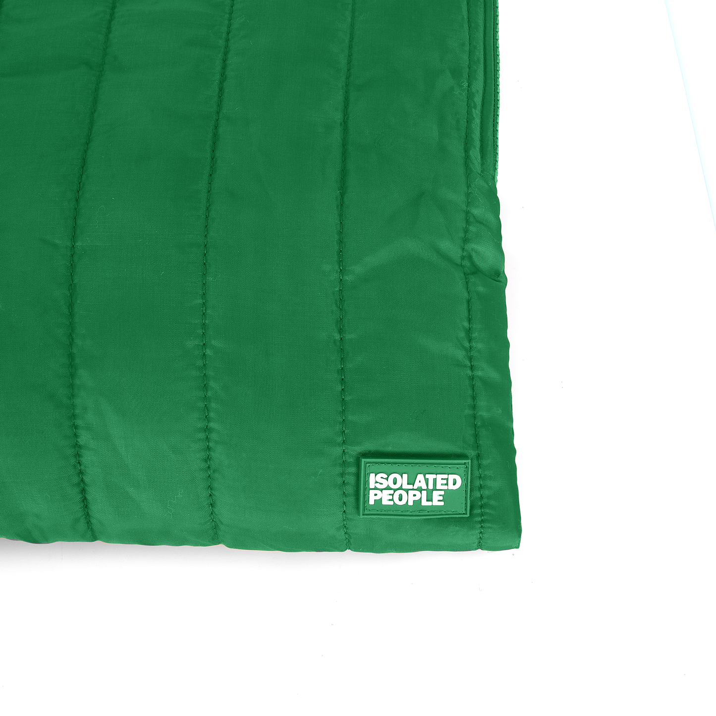 Isolated People Green Puffer Laptop / iPad Case
