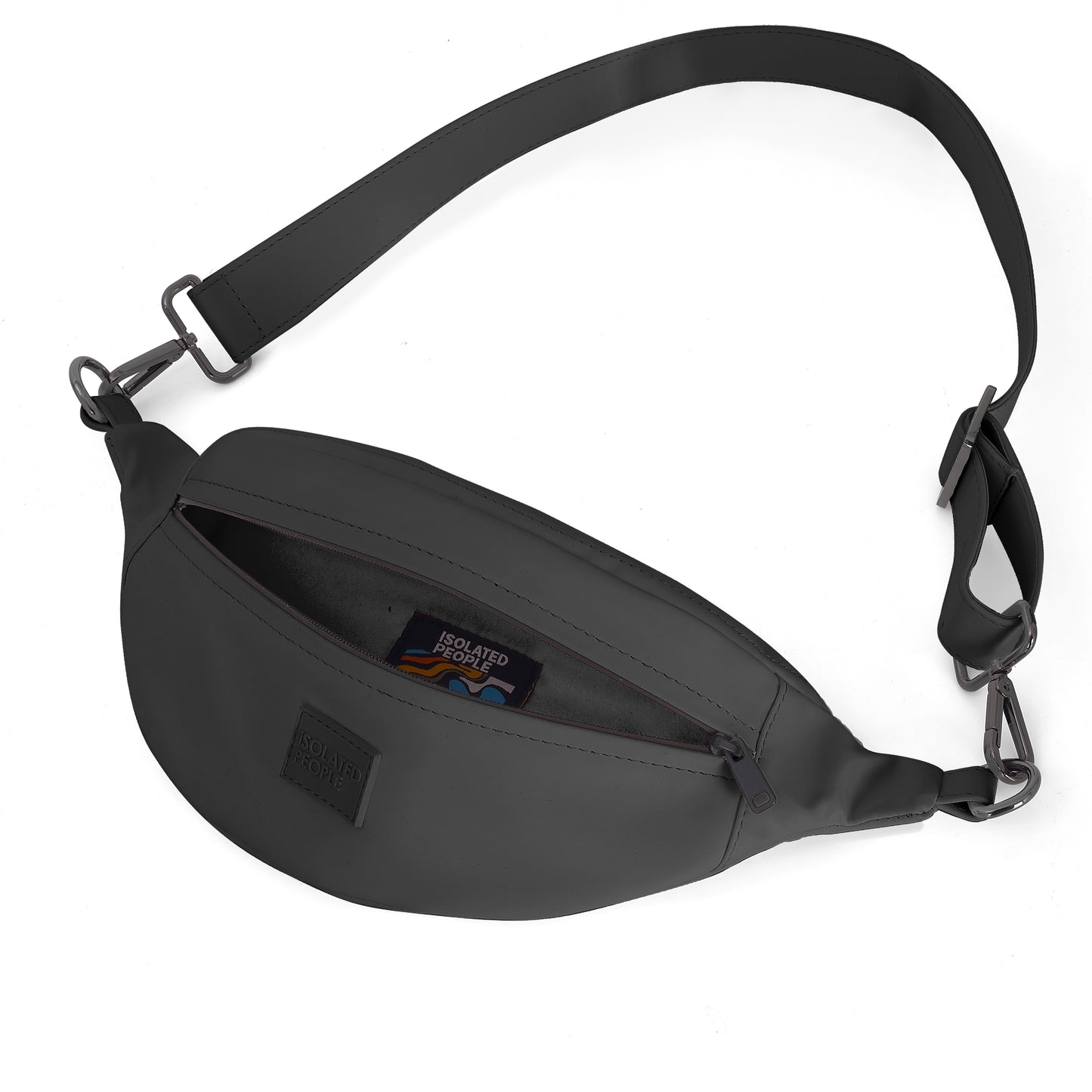 Isolated People Black Fanny Pack