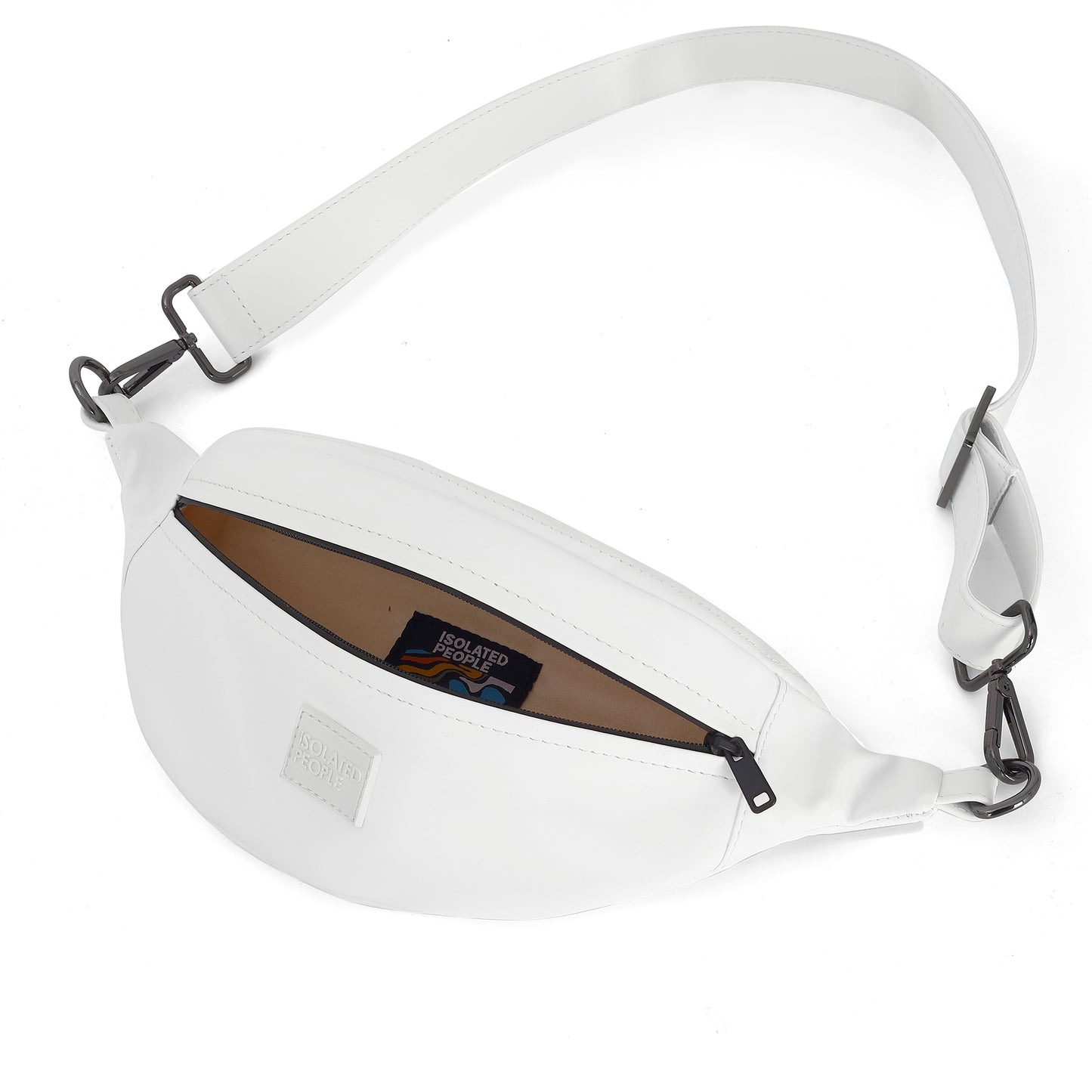 Isolated People Optic White Fanny Pack