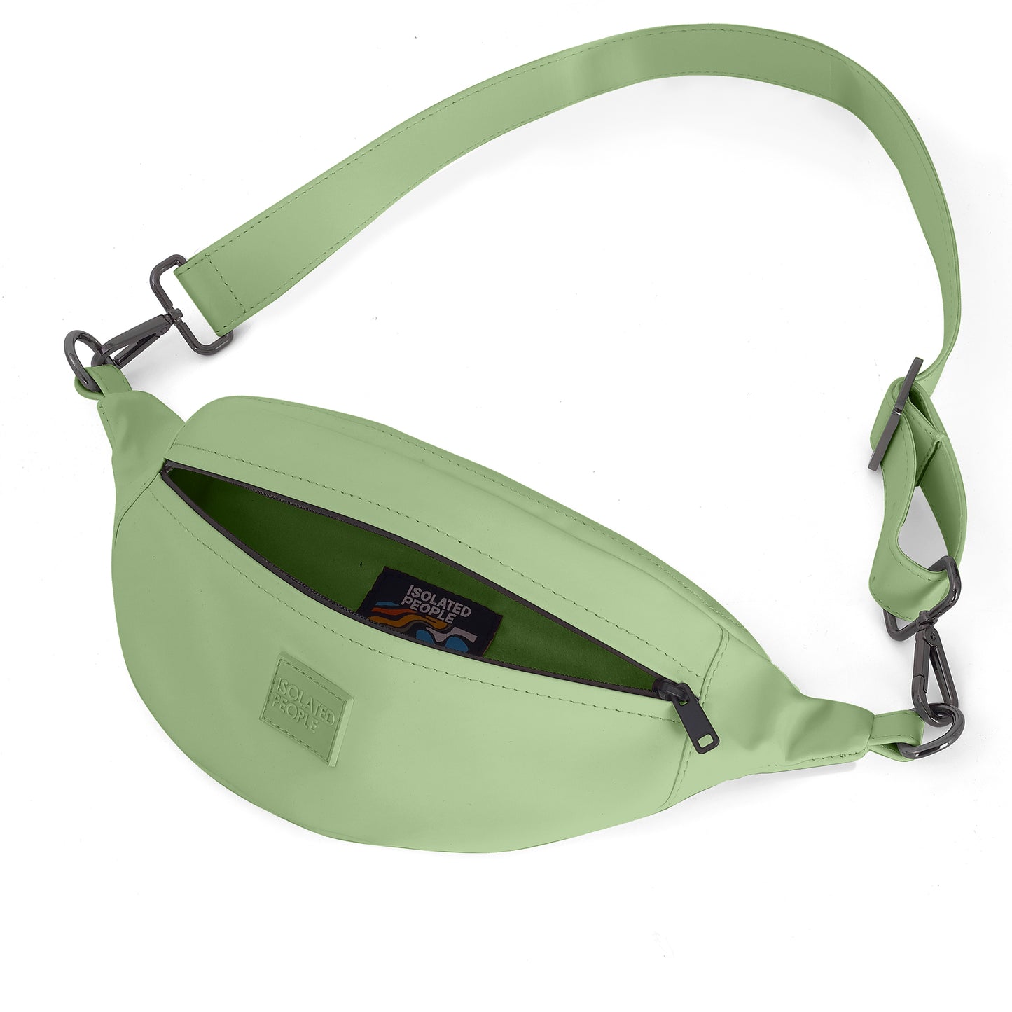 Isolated People Mint Green Fanny Pack