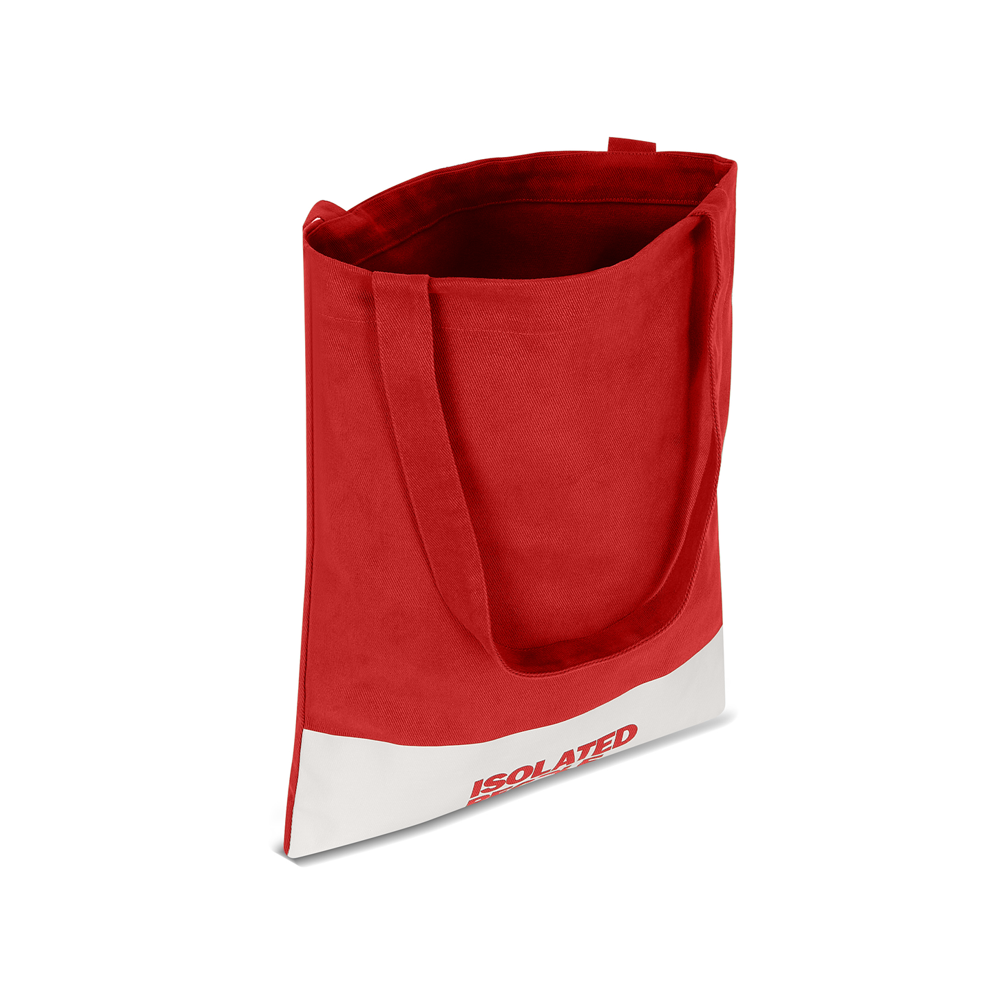 Isolated People Red Tote Bag - Carry What Feels Good
