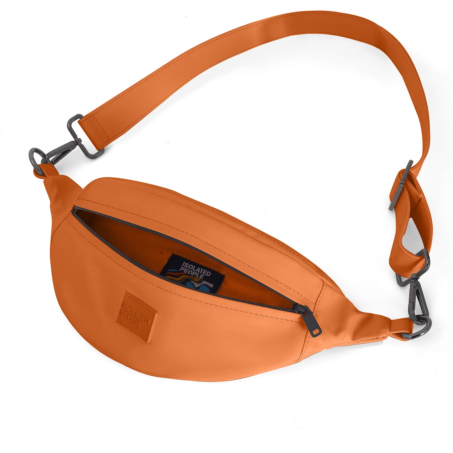Isolated People Orange Fanny Pack
