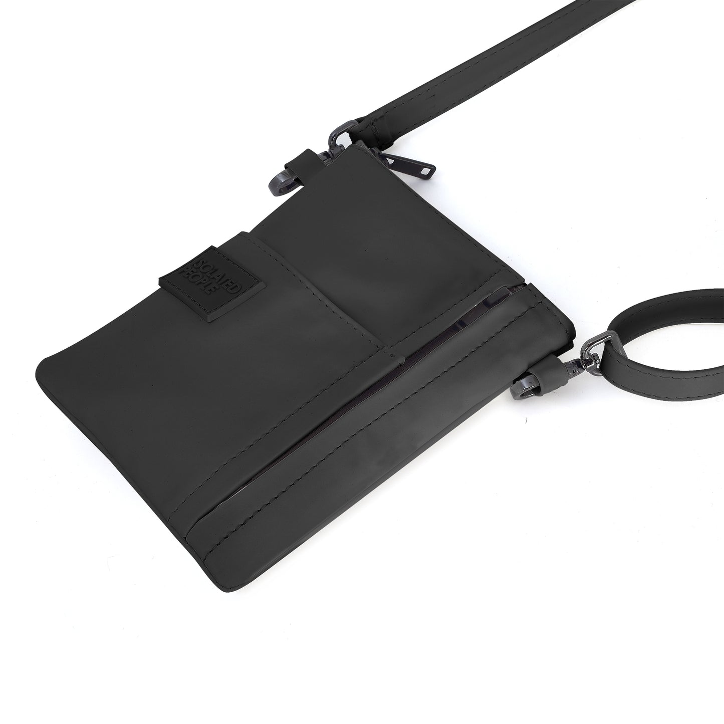 Isolated People Black Mini Crossbody Bag