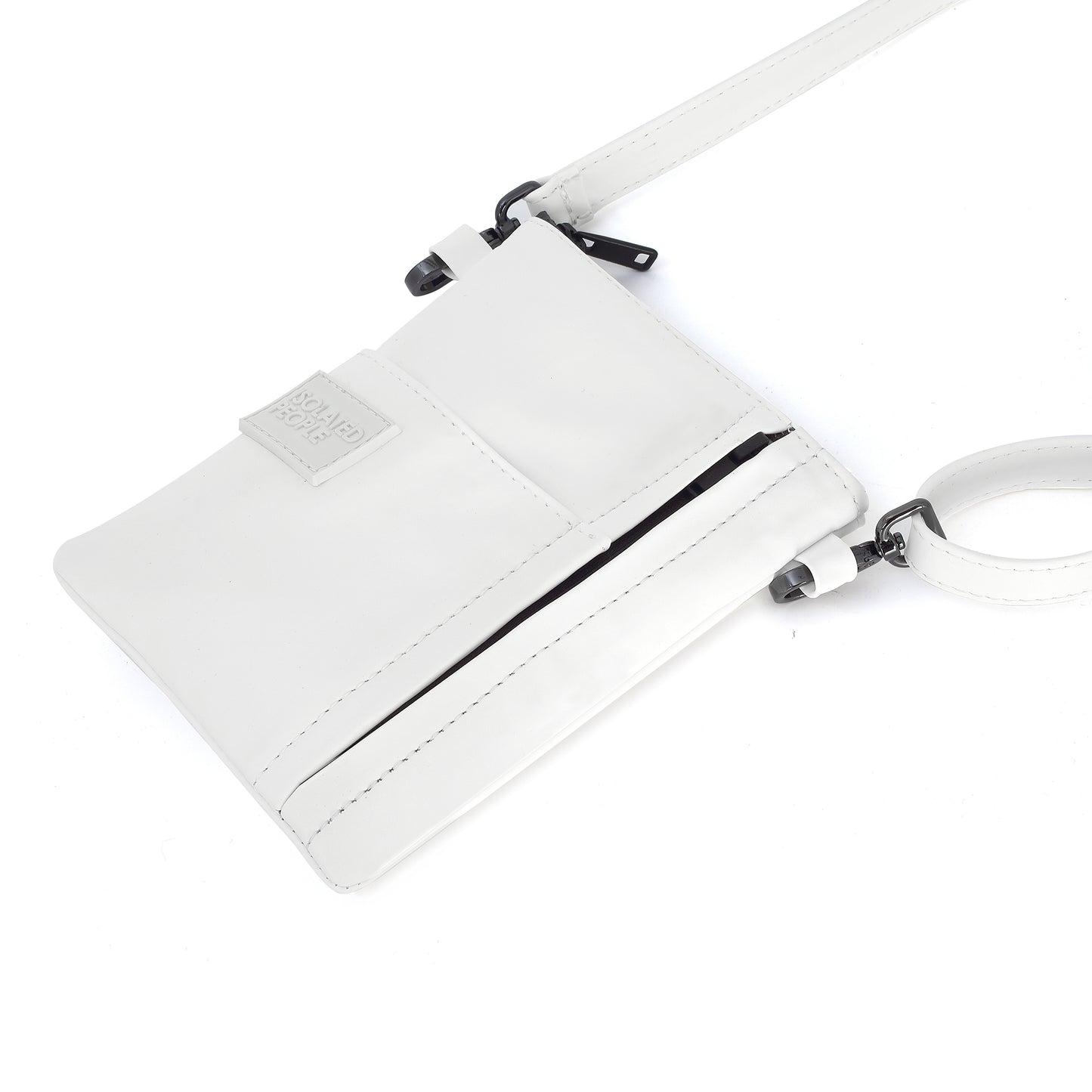 Isolated People Optic White Mini Crossbody Bag