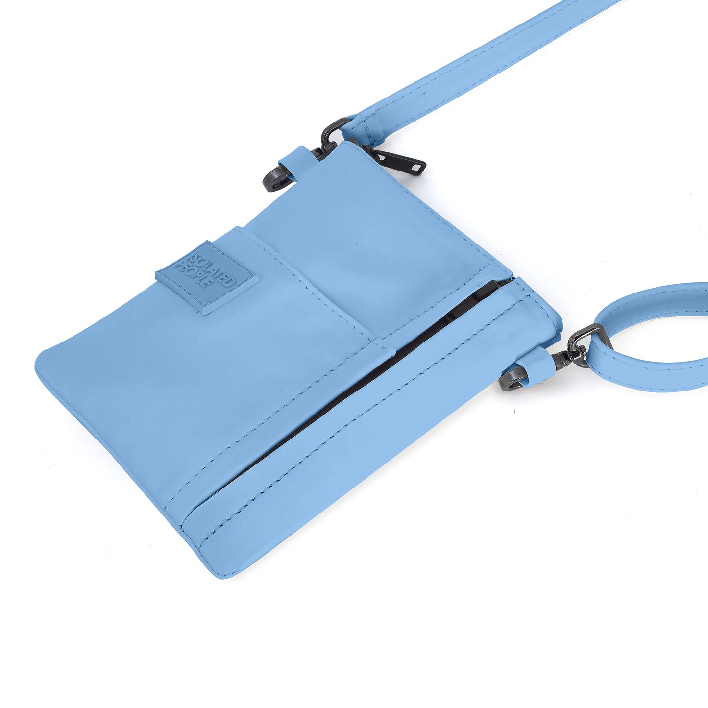 Isolated People Cloud Blue Mini Crossbody Bag