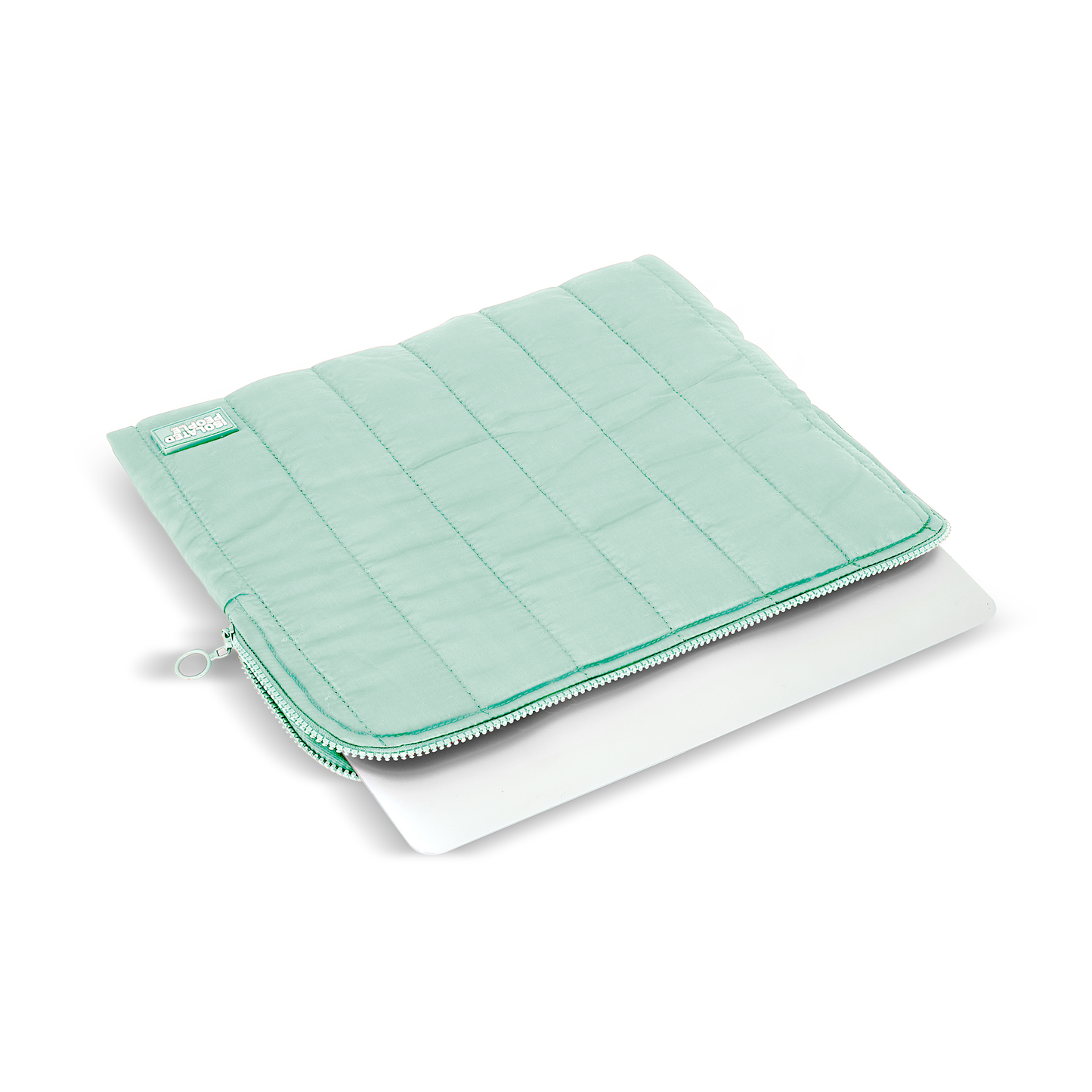 Isolated People Mint Puffer Laptop / iPad Case