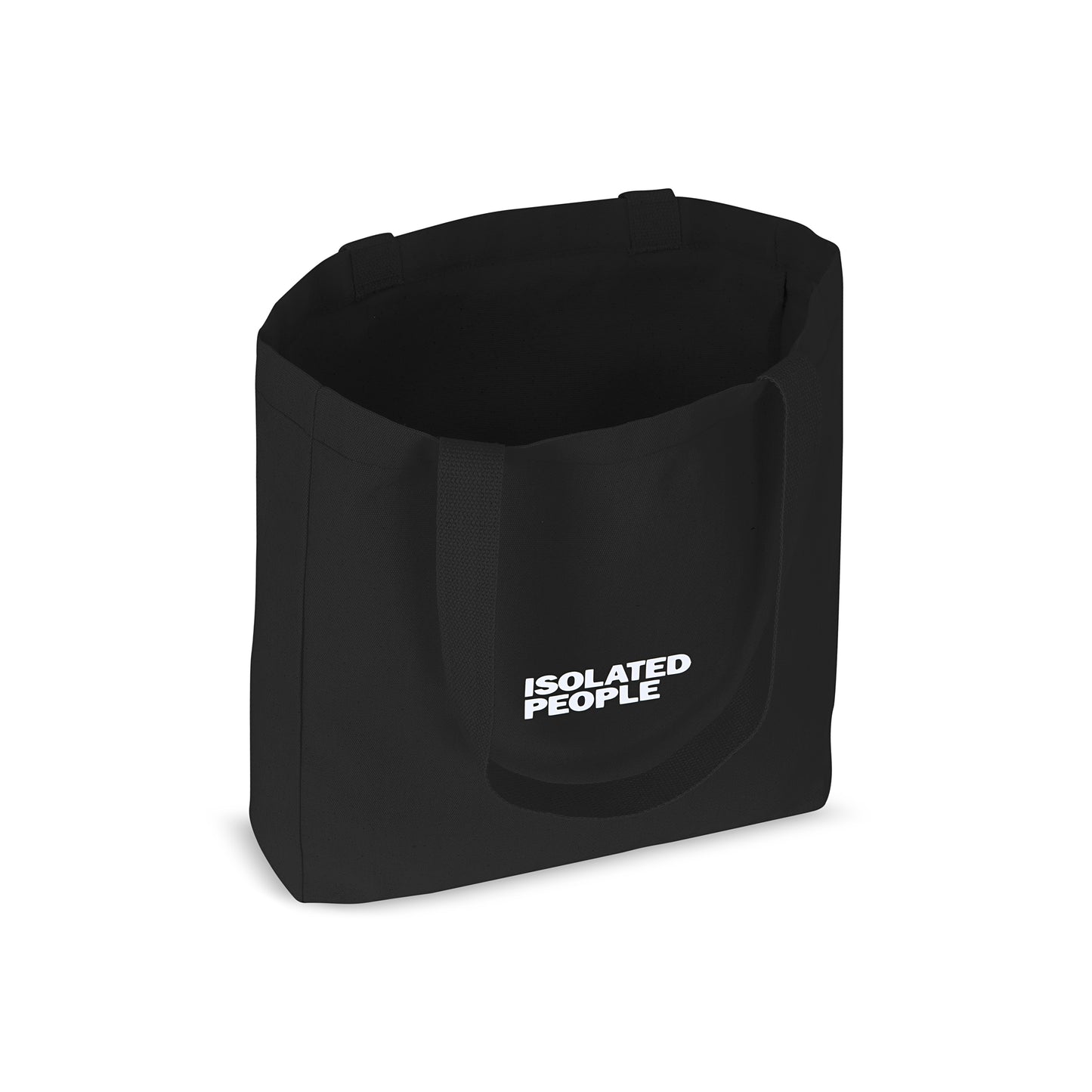 Isolated People Black Tote Bag #1