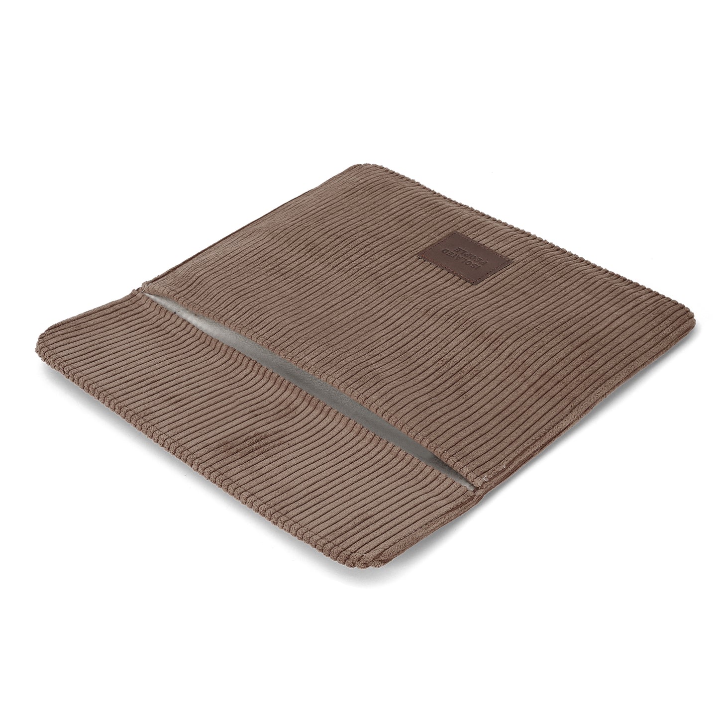 Isolated People Soft Touch Dark Brown Horizon Laptop Case