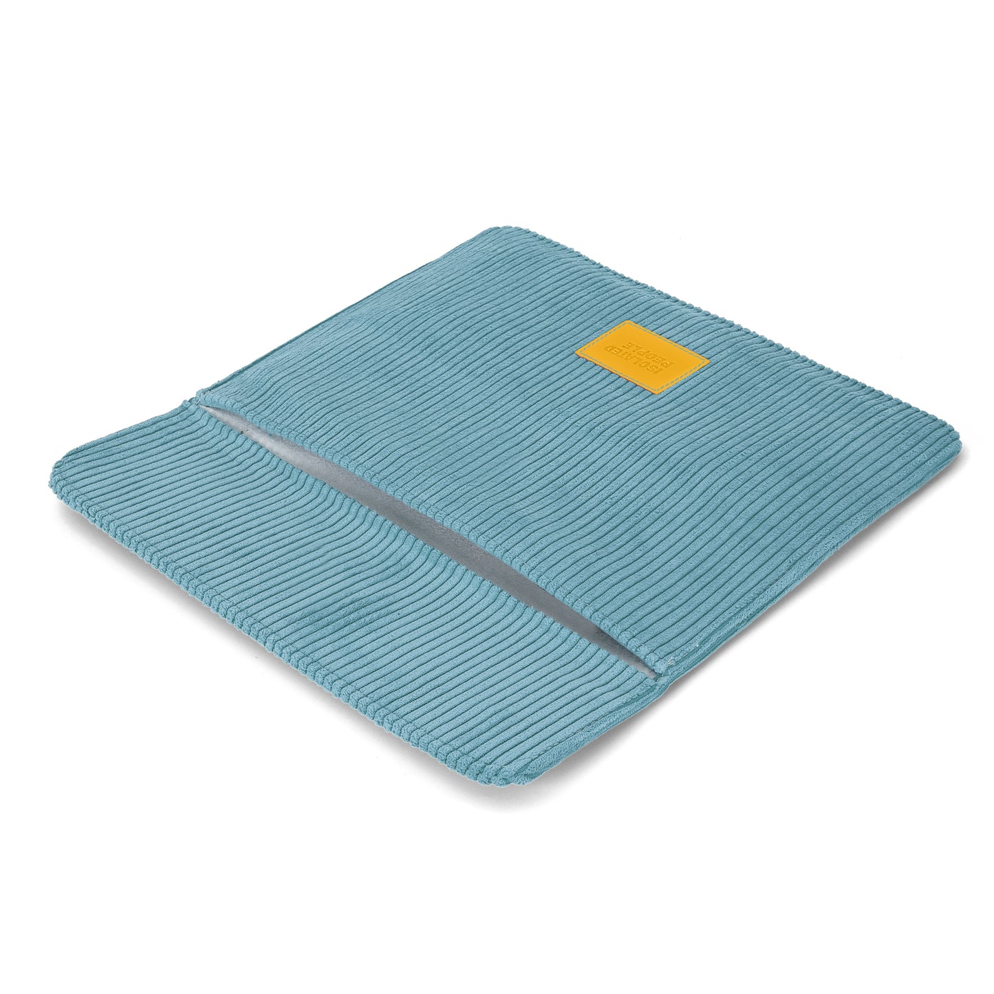 Isolated People Soft Touch Aqua Horizon Laptop Case