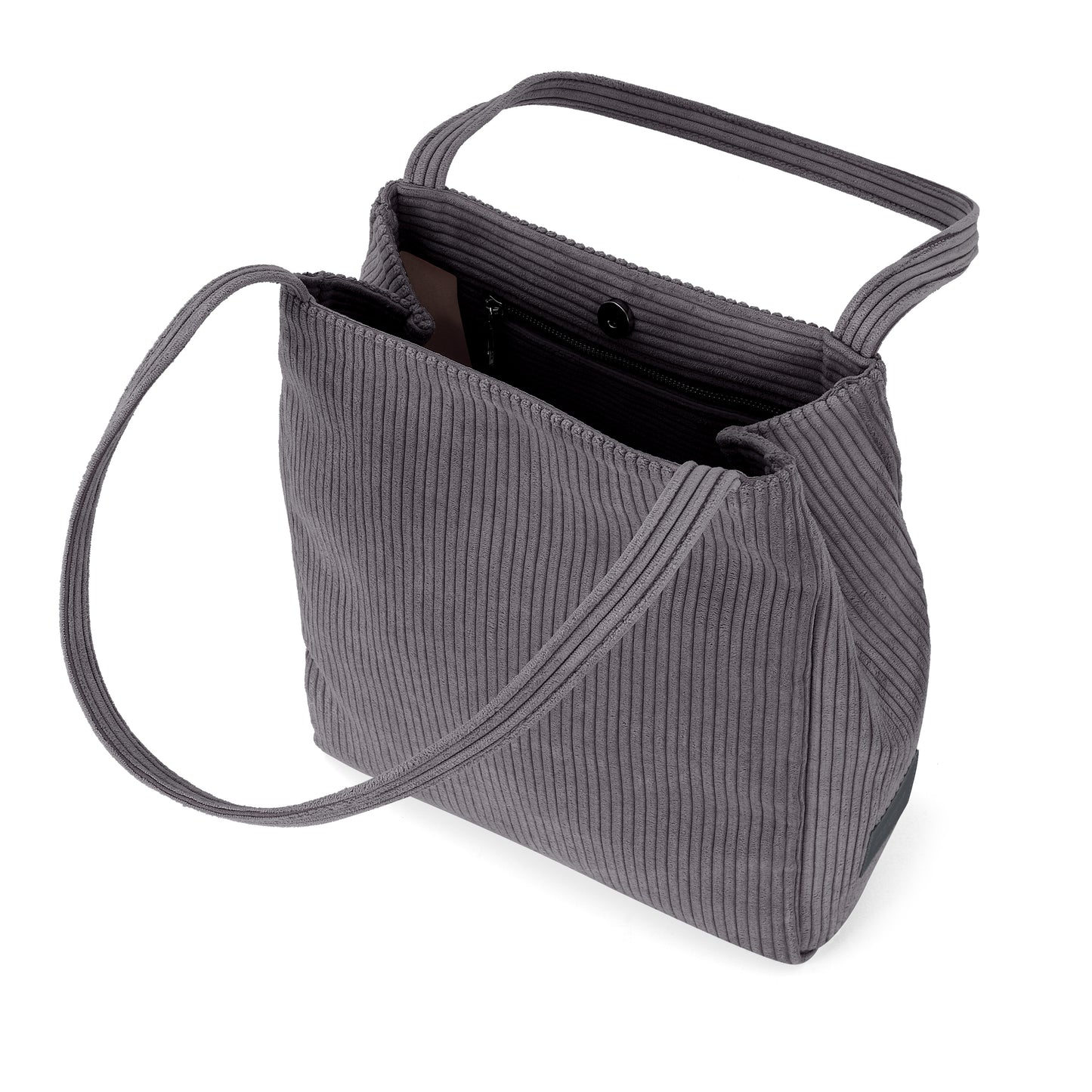 Isolated People Women's Gray Bucket Shoulder Bag