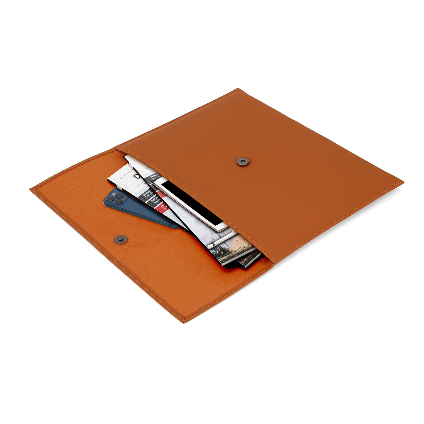 Isolated People Orange Daily Use Laptop Case