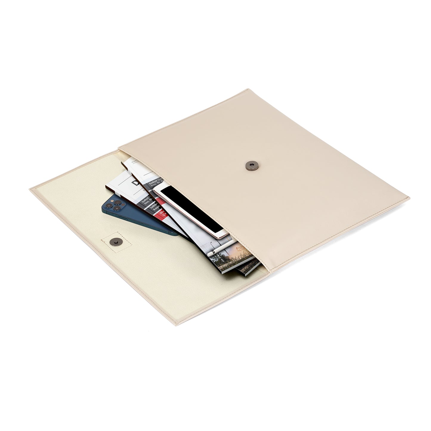 Isolated People Beige Daily Use Laptop Case