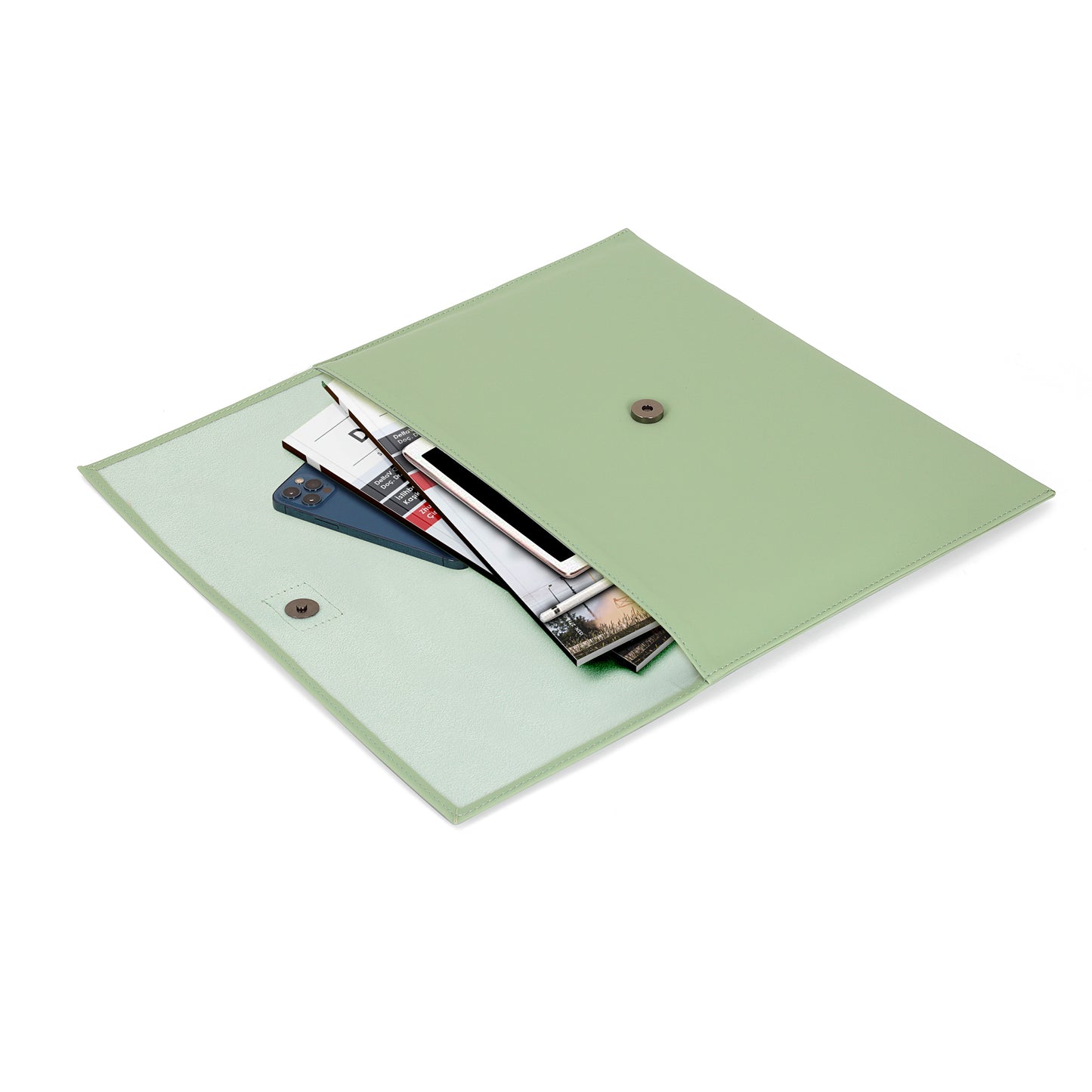 Isolated People Mint Green Daily Use Laptop Case