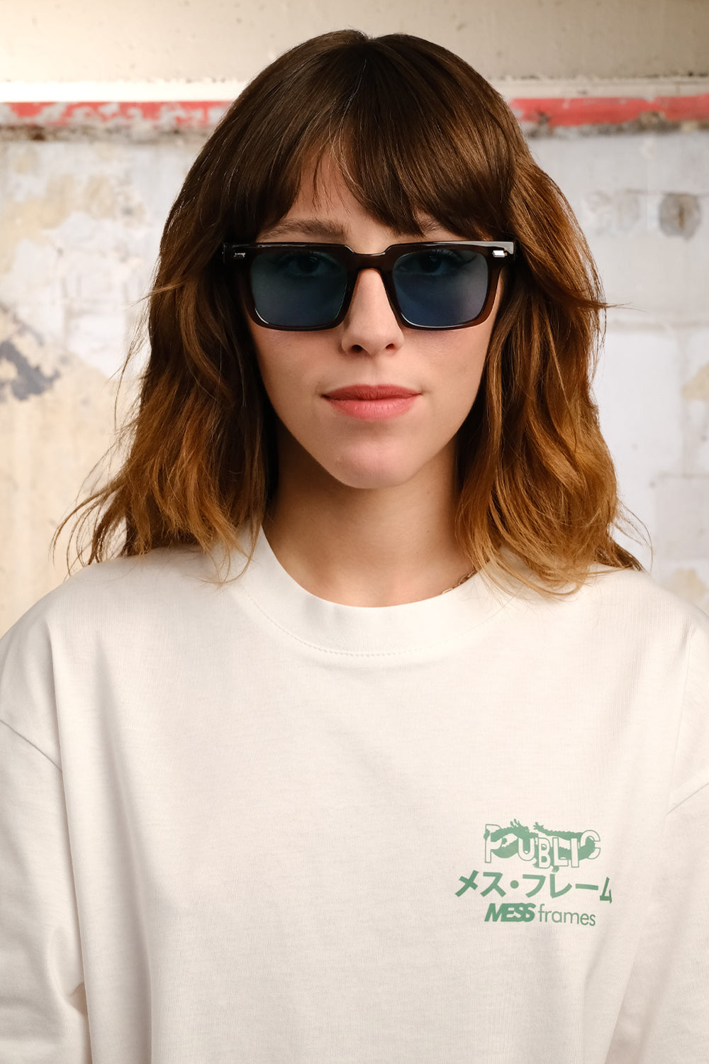 Isolated People X Mess Frames Edge Blue