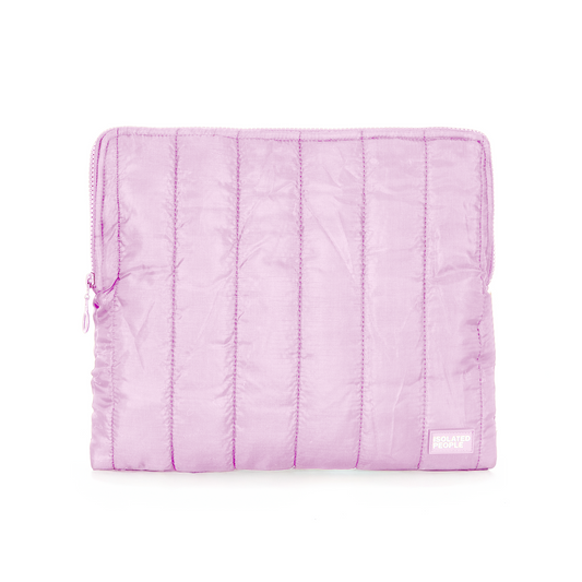 Isolated People Purple Puffer Laptop / iPad Case