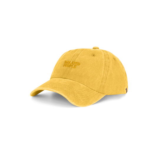 Isolated People Yellow Retro Cap