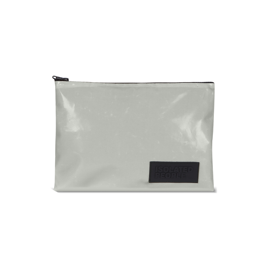 Isolated People Gray Clutch