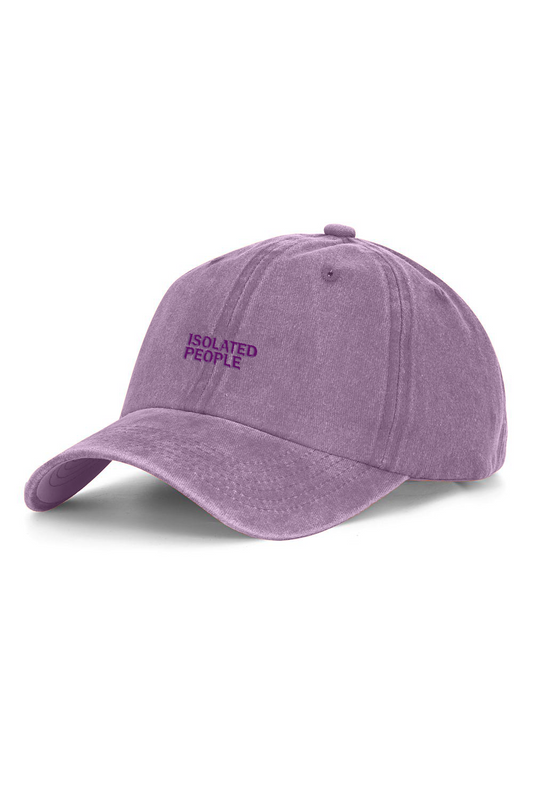 Isolated People Purple Retro Cap