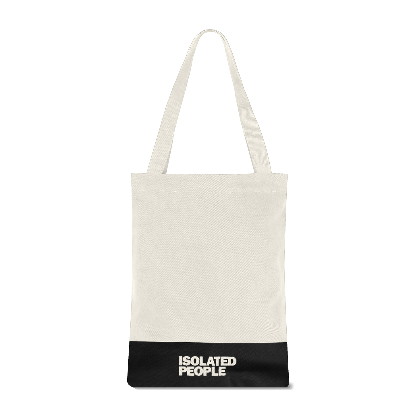 Isolated People Natural Tote Bag - Carry What Feels Good