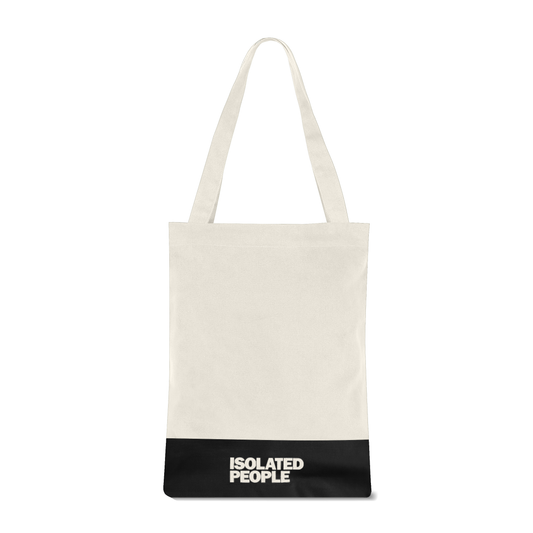 Isolated People Natural Tote Bag - Carry What Feels Good