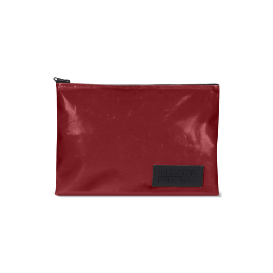 Isolated People Red Clutch
