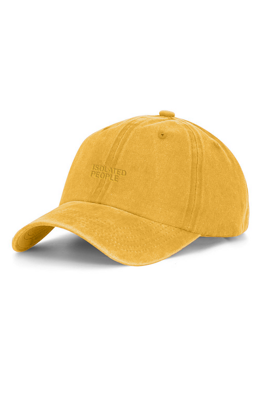 Isolated People Yellow Retro Cap