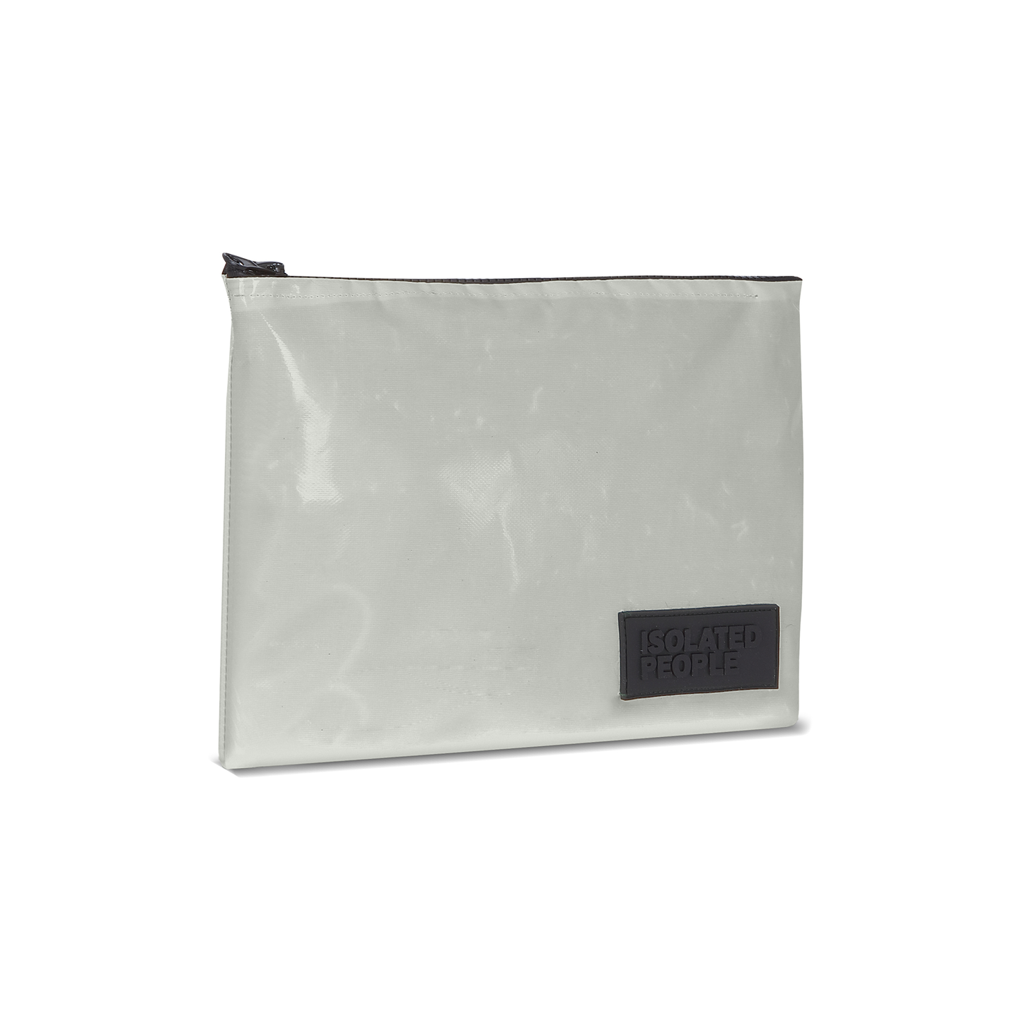 Isolated People Gray Clutch