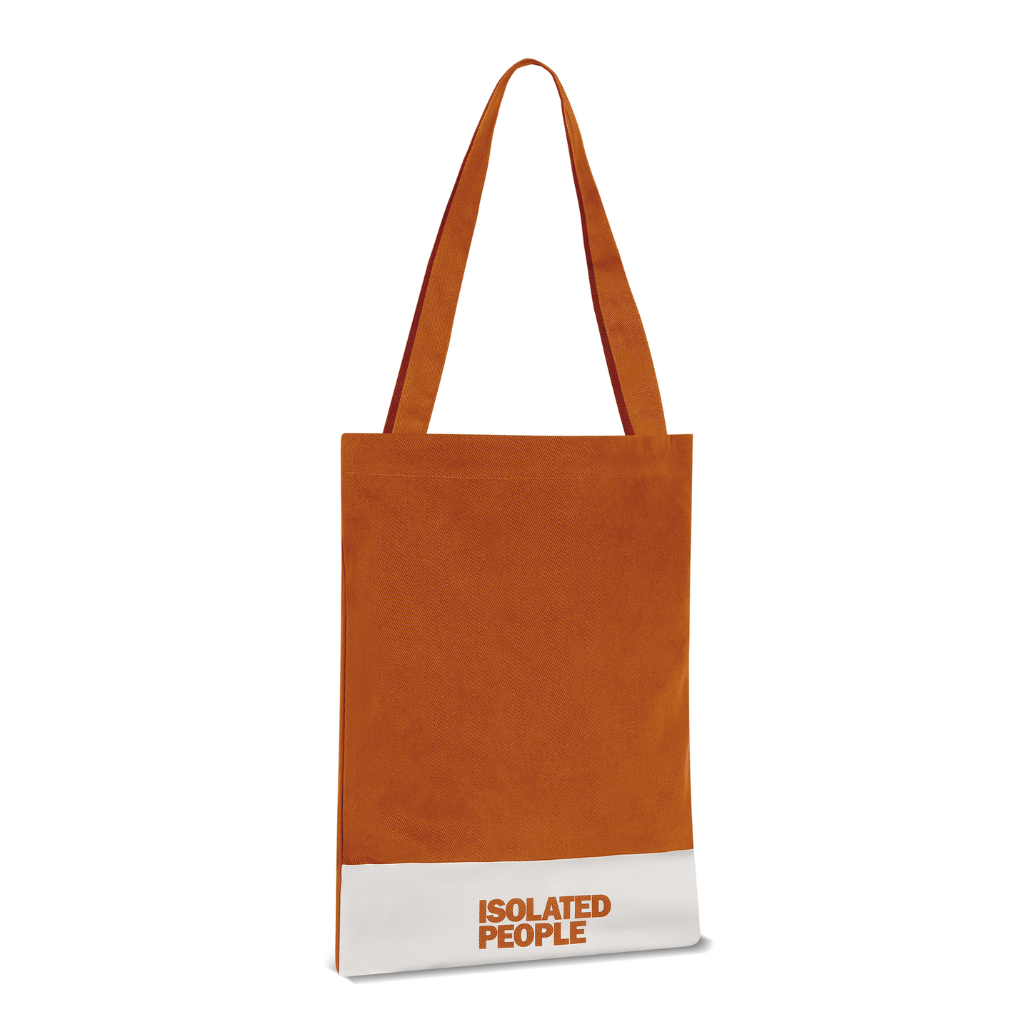 Isolated People Orange Tote Bag - Carry What Feels Good