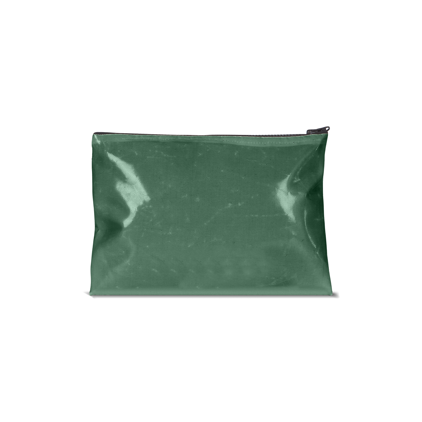 Isolated People Green Clutch