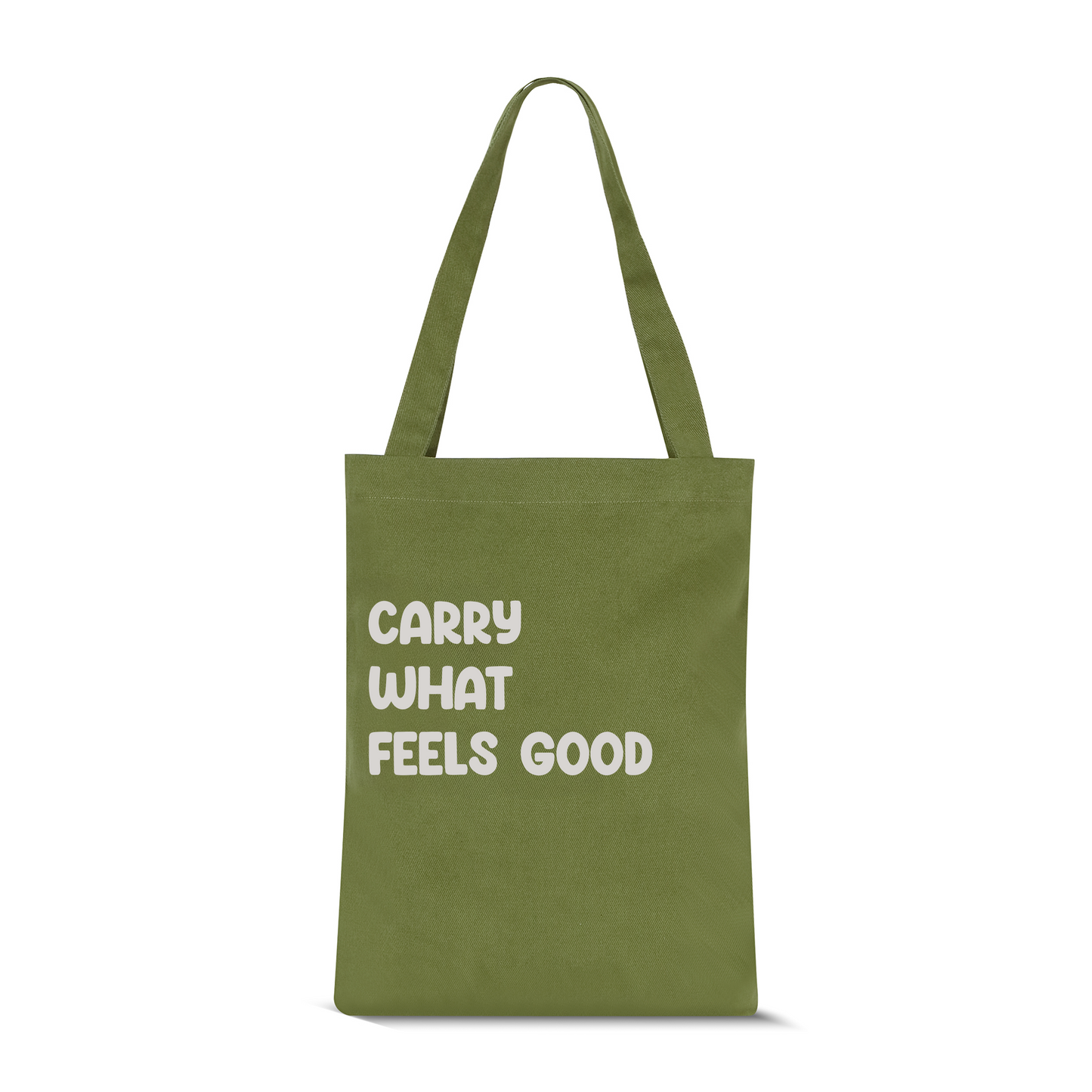 Isolated People Green Tote Bag - Carry What Feels Good