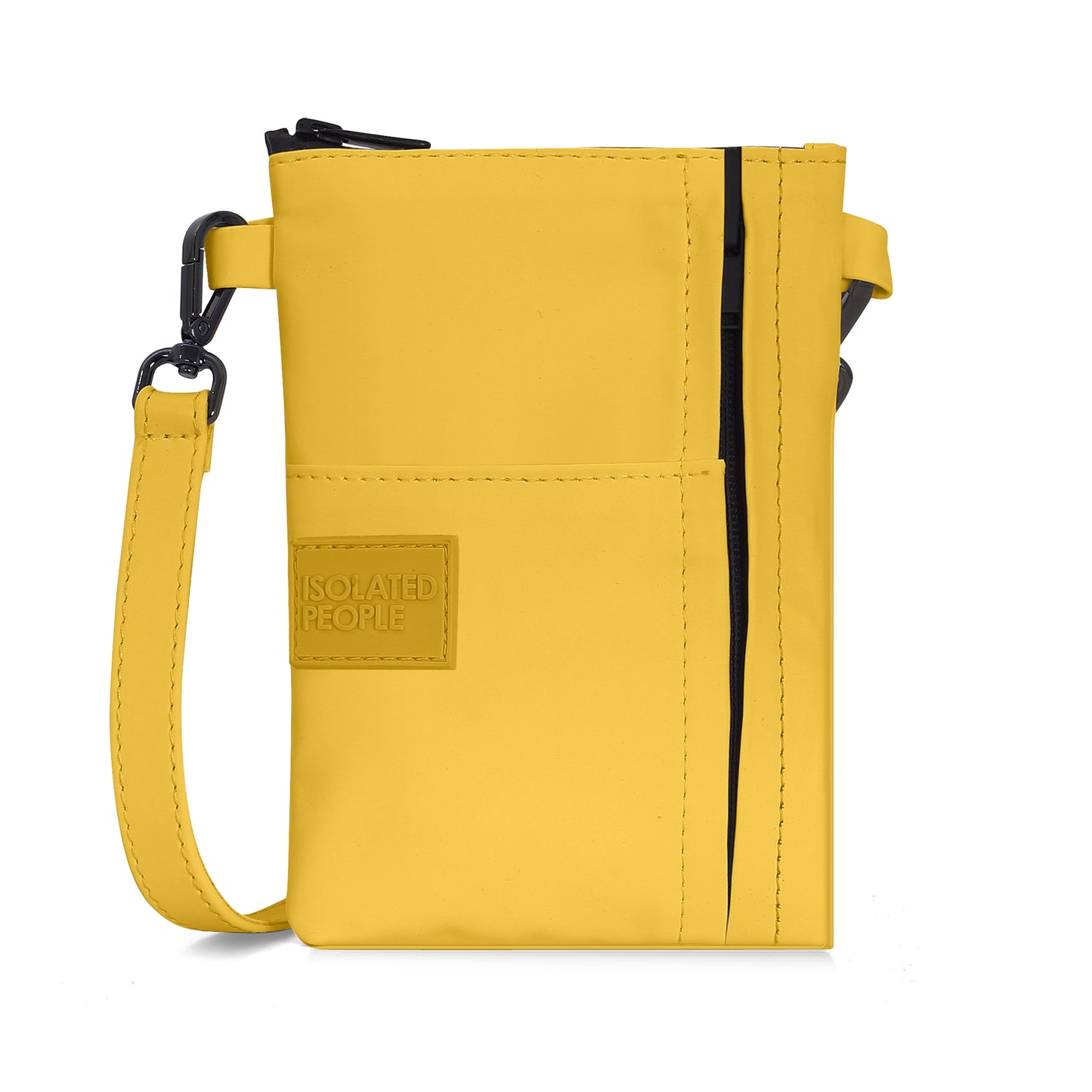 Isolated People Yellow Mini Crossbody Bag