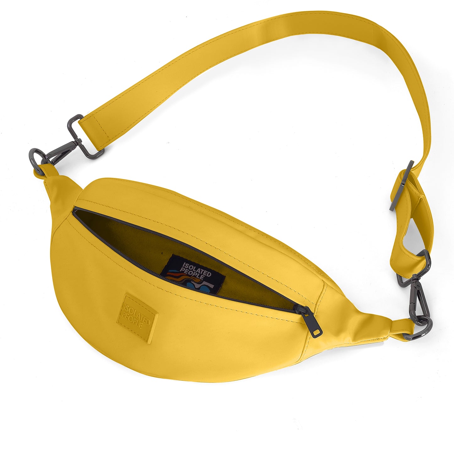 Isolated People Yellow Fanny Pack