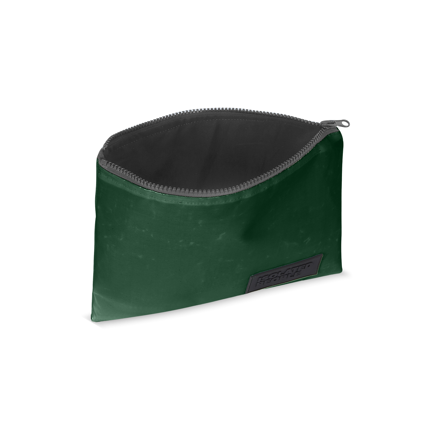 Isolated People Green Clutch