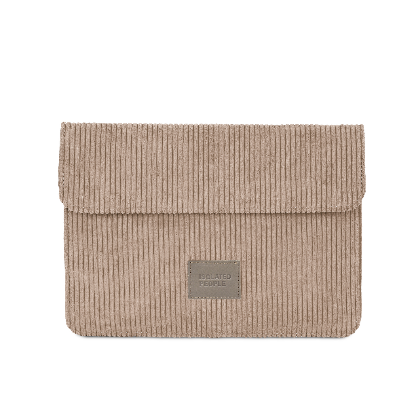 Isolated People Brown Soft Touch Horizon Laptop Case