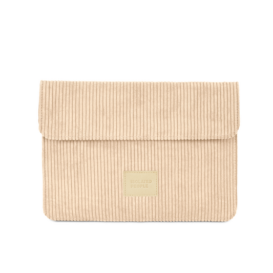 Isolated People Soft Touch Beige Horizon Laptop Case