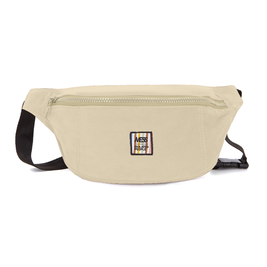 Isolated People X Mess Frames Beige Daily Use Fanny Pack