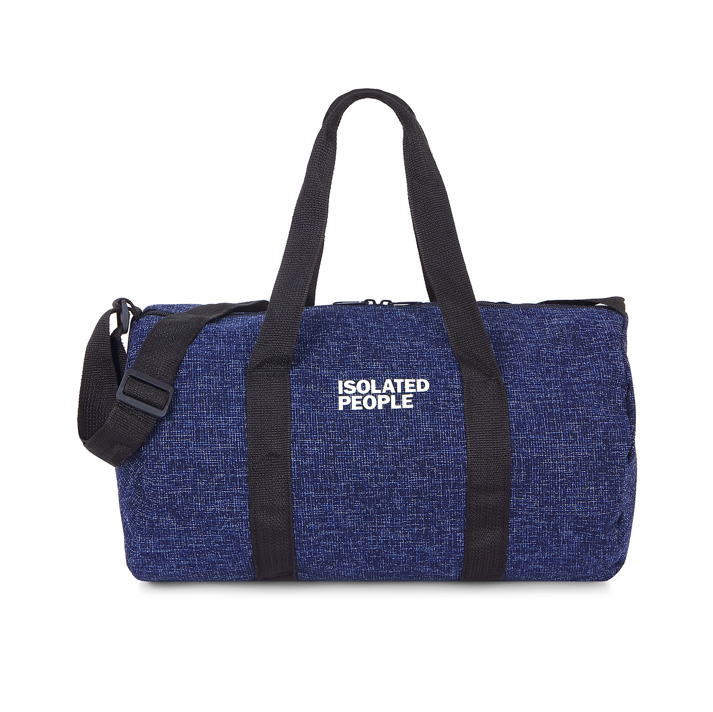 Isolated People Dark Blue Sports Bag