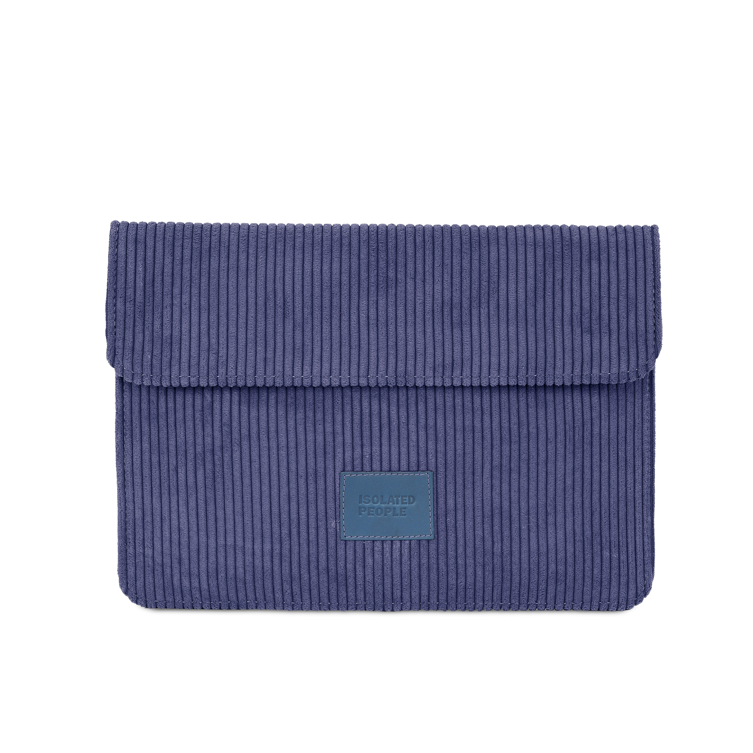 Isolated People Soft Touch Indigo Blue Horizon Laptop Case