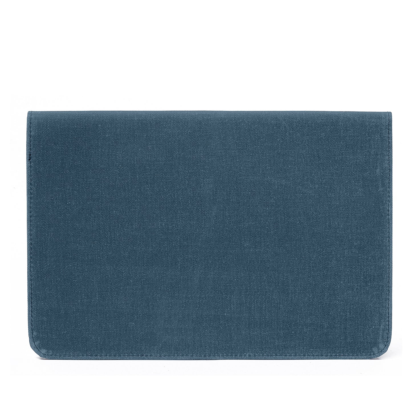 Isolated People Blue Waxed Canvas Laptop Case