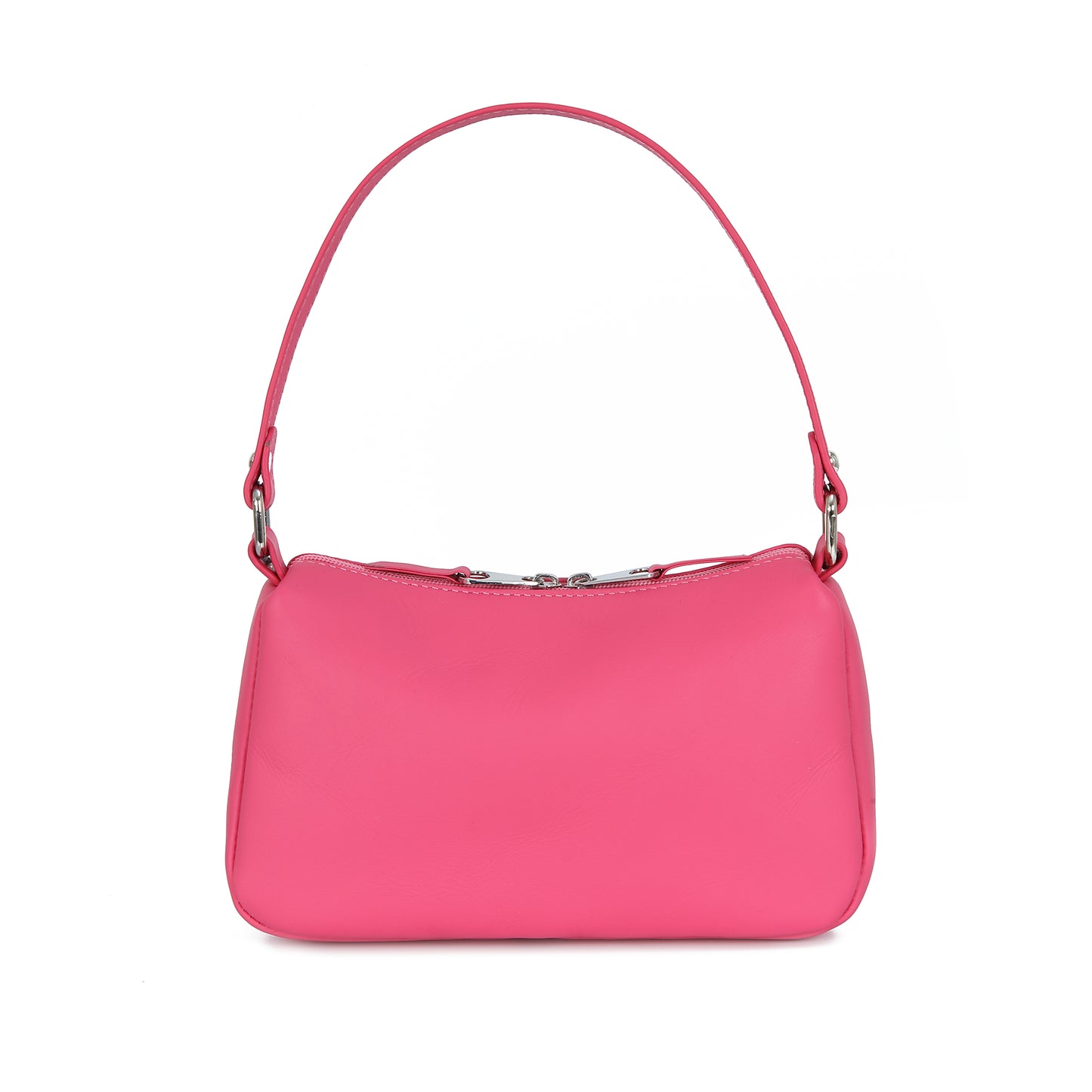 Isolated People Pink Leather Mini Bag