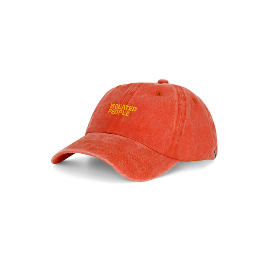 Isolated People Orange Retro Cap