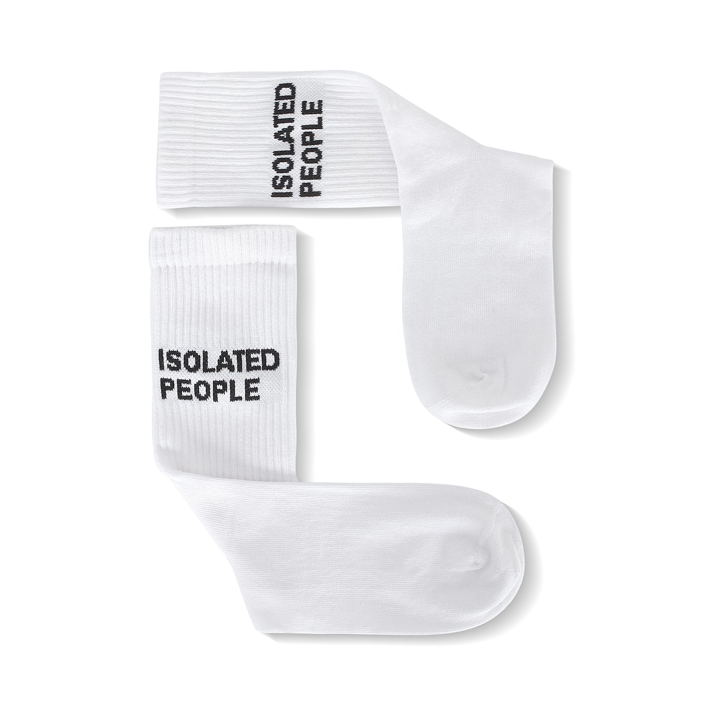 Isolated People White Socks