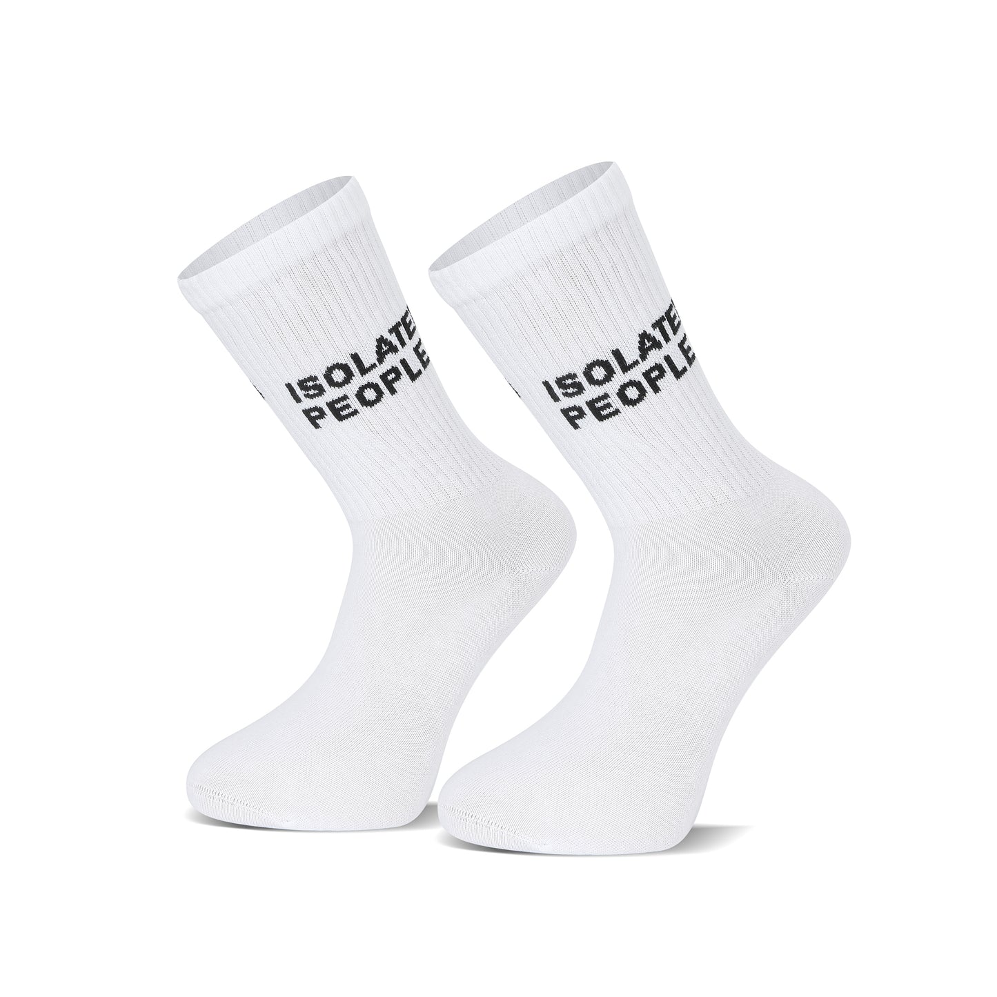 Isolated People White Socks