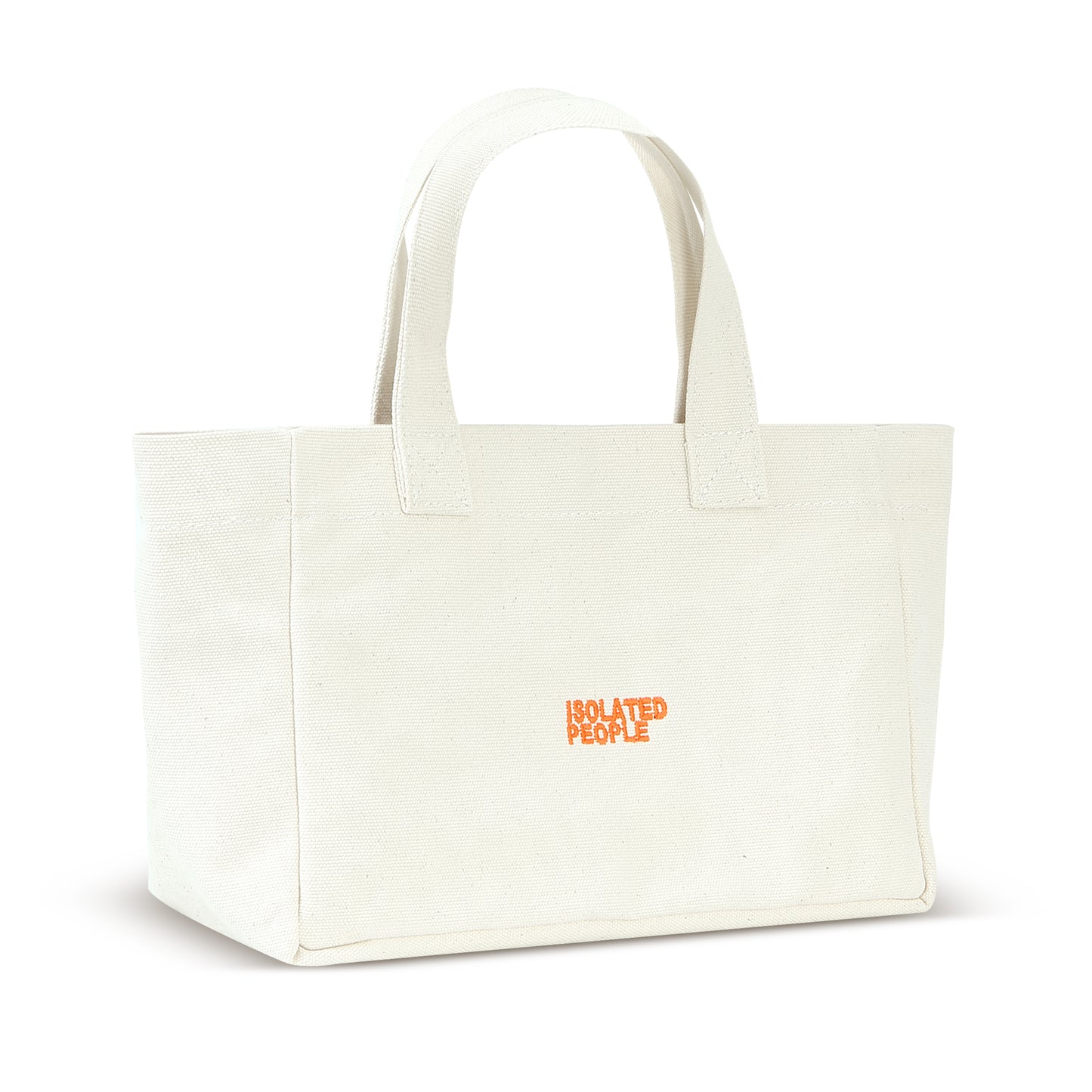 Orange Mini Canvas Tote Bag