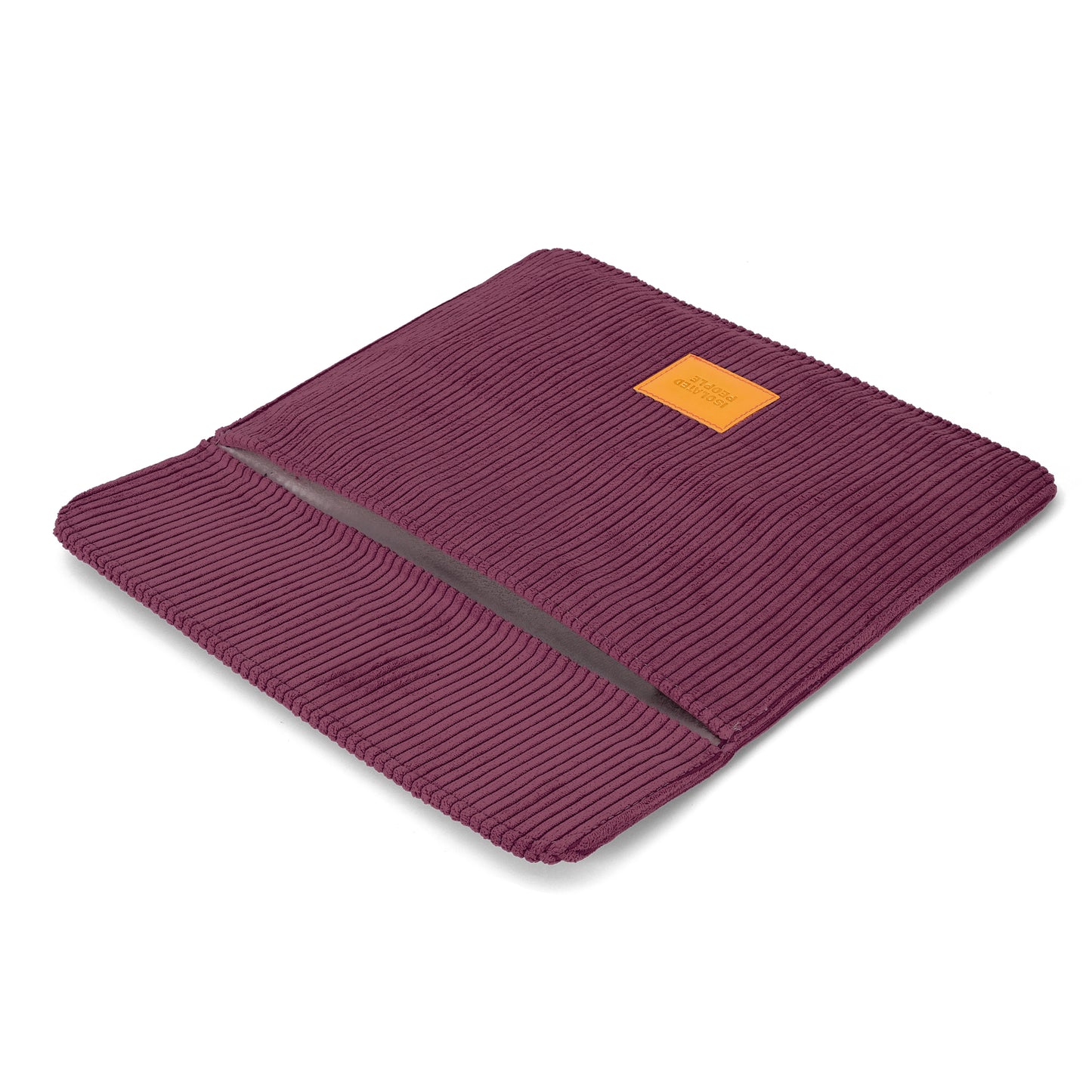 Isolated People Soft Touch Purple Horizon Laptop Case