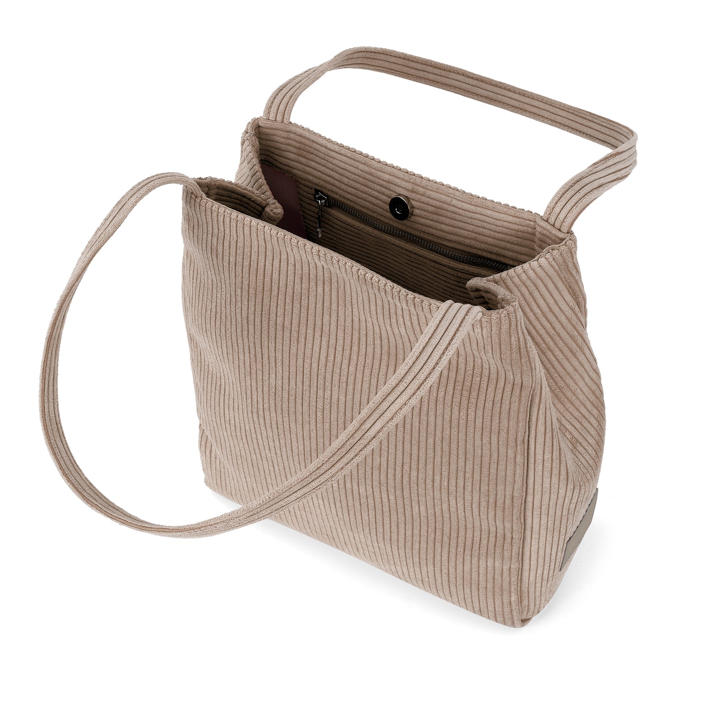 Isolated People Women's Brown Bucket Shoulder Bag