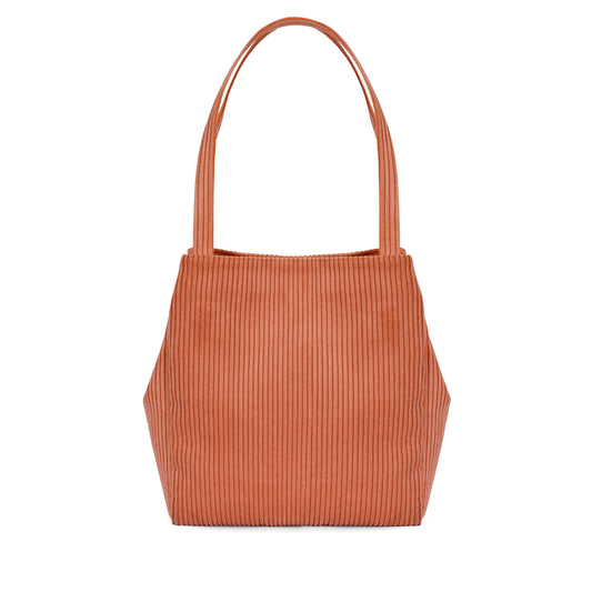 Isolated People Women's Orange Bucket Shoulder Bag