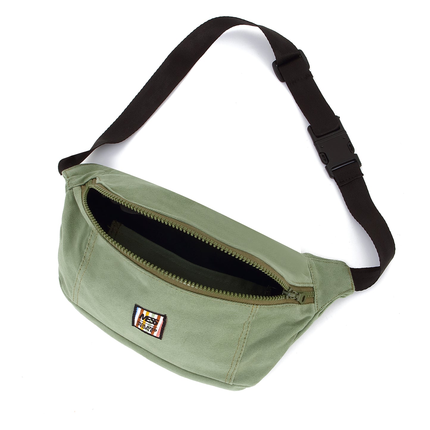 Isolated People X Mess Frames Green Daily Use Fanny Pack