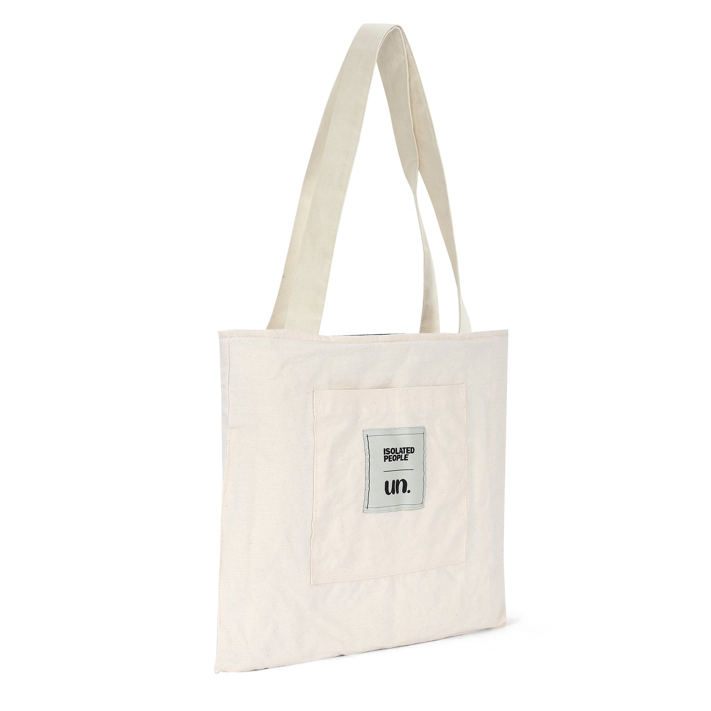 Isolated People X Unimportant Things Green Puffer Tote Bag