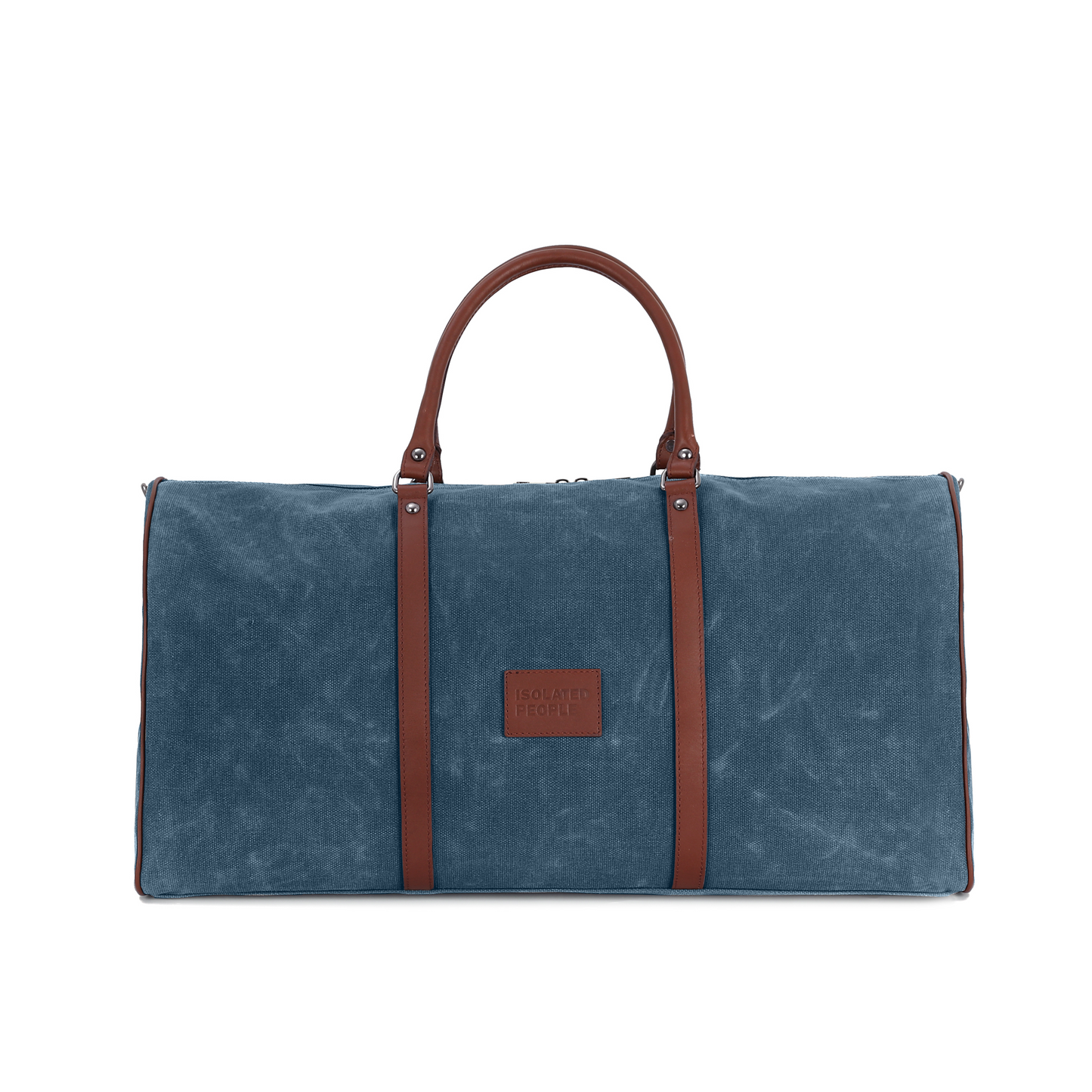 Isolated People Blue Hand Luggage